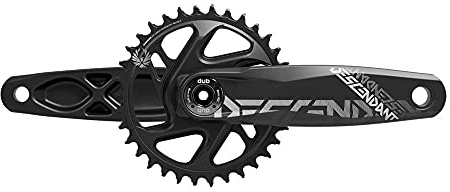 Truvativ 00.6118.605.001 Kurbelgarnitur Desc.Downhill DUB83 170mm o.Dub-Lager,10-11f.alu,sw,34Z.X-Syn2,DM (1 Set)