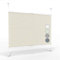ALOHA Plissee ohne Bohren Klemmfix Faltrollo Plisseerollo Blickdicht Sonnenschutz Jalousie für Fenster & Tür (Creme / 90x210cm / Breite x Höhe)