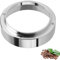 Embudo Dosificador Cafe, Embudo de Dispensador Cafe Molido Magnético, embudo universal de café de aluminio para café en polvo, Dispensadora de Polvo de Café para Portafilter(51MM)