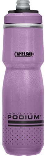 CAMELBAK Podium Chill Sportwasserflasche, Quetschflasche, zum Laufen, Radfahren, Wandern Lila