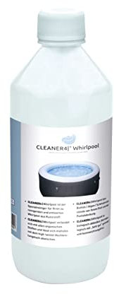 Whirlpool Reiniger Set, Dermatest sehr gut, ohne Chlor, biologisch abbaubar, als Set 0,5 Ltr. Sprühflaschen mit high twistet Hochleistungstuch 40 x 40 cm, speziell für Aufblaswhirlpools