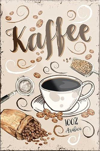 schilderkreis24 – Lustiger Spruch “Kaffee“ Magnet Kaffeemaschine Deko Kühlschrankmagnet Humor Geschenkidee Geburtstag Weihnachten 9x6 cm