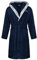 Kappa Unisex Bademantel mit Kapuze 100% Baumwolle Gr. S-4XL, Farbe:Blau, Bekleidungsgröße:XXXL