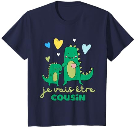 Enfant Cadeau Futur Cousin 2027 bientôt Cousin Annonce Grossesse T-Shirt