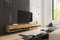 PIASKI Meuble TV Lowboard A 280 cm, Suspendu Avec Éclairage en Option, Pour Salon (Wotan)