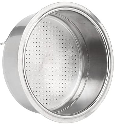 cecotec cafetera express Filtro De Máquina De Café, Colador De Cesta De Café De Acero Inoxidable, Colador De Cesta De Filtro Presurizado De 2 Tazas De Café De Repuesto, Colador De Máquina De Café