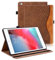 Vkooer Coque pour iPad Mini 5 4 3 2 Housse Cuir PU [Réveil/Veille Automatique] 7,9 Pouces iPad Mini 5 2019 / iPad Mini 4 Etui de Protection avec Support Fonction - Brun