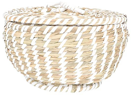 TOPBATHY Geflochtener Korb Aus Fruchtbonbons Eierkorb Zarter Obstkorb Aufbewahrungskorb Aus Rattan Weidenabfälle Rustikaler Brotkorb Sammeln Von Eiern Weidenei Runden Stroh Kleiderschrank