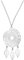 Sofia Milani - Damen Halskette 925 Silber - mit Zirkonia Steinen - Ornamenten Traumfänger Anhänger - N0802