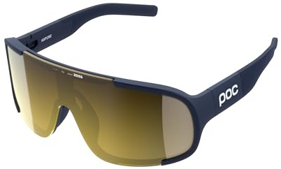 POC Unisex-Adult Aspire Sonnenbrille, Apatite Navy/Clarity Road/Partly Sunny Gold, One Size