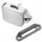 SOTECH Serrure à poussoir pour montage en saillie 77 x 44,5 x 21 mm, aspect inox, Serrure à poussoir pour meuble pour bateaux et caravanes