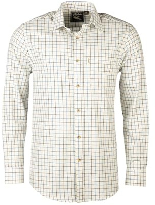 Rydale Men's Country Checked Shirt Long Sleeves Stylish Men Shirts Checkered