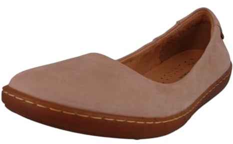 El Naturalista Damen Klassische Ballerinas Coral, Frauen Flats