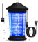 Lámpara Antimosquitos Eléctrica 4000V 18W UV, Mata Mosquitos con Cable de 2M y Interruptor, Trampa para Mosquitos y Moscas, Atrapa Insectos para Interior y Exterior, Jardín, Terraza, Dormitorio