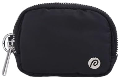 Everywhere Belt Bag Nano for women water repellent with Adjustable Strap for Enjoy Sports and Casual Hands-Free Wallets Black