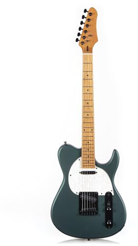 Elektrische Gitarre Bunte E Gitarren Für Anfänger Und Erwachsene(Matte Green)