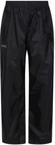 Regatta Professional Kids' Stormbreak Waterproof Overtrousers Black