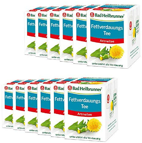 Bad Heilbrunner® Fettverdauungstee - 12er Pack