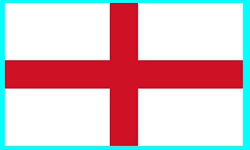 TENNER.LONDON SET OF 5 England Flag Iron on Screen print Fabric Applique machine washable transfer