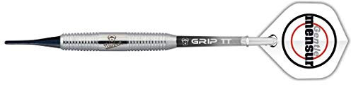 BULL'S Sport Silver Original Brass Soft Dart, Silber, 18 g