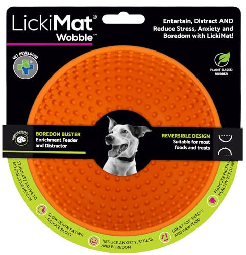 LICKIMAT Wackelorange, 1 Stück (1er Pack)