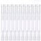 limewie 30 Pcs 3 ml Transparent Twist Pens, Empty Nail Oil Pen with Brush Tip Cosmetic Lip Gloss Container Applicators Eyelash Growth Liquid Tube