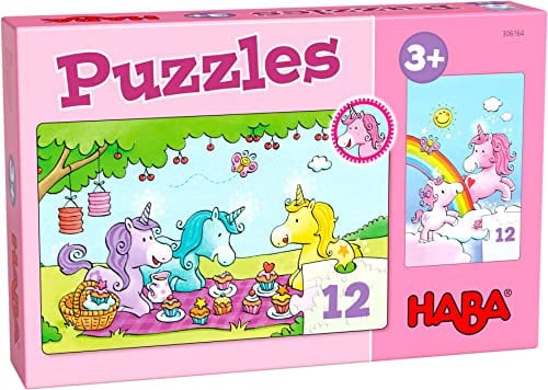 HABA Puzzles Einhorn Glitzerglück – Rosalie & Friends