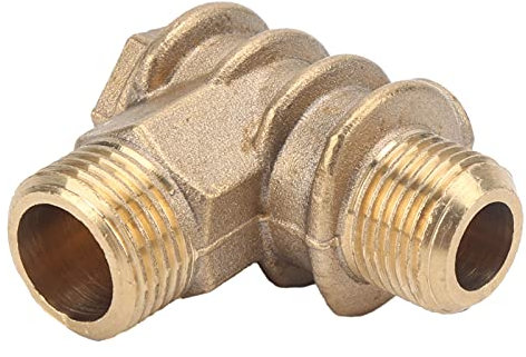 Gedourain Air Compressor Check Valv ,Sturdy Uniform Force Reusable 1 Way Compression Resistant Check Valve Spare Parts for Air Compressors