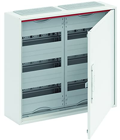 Schaltschrank CA23V Stahl Aufputz mit Tür IP44 weiß 16 x 55 x 50 cm (2CPX052184R9999)