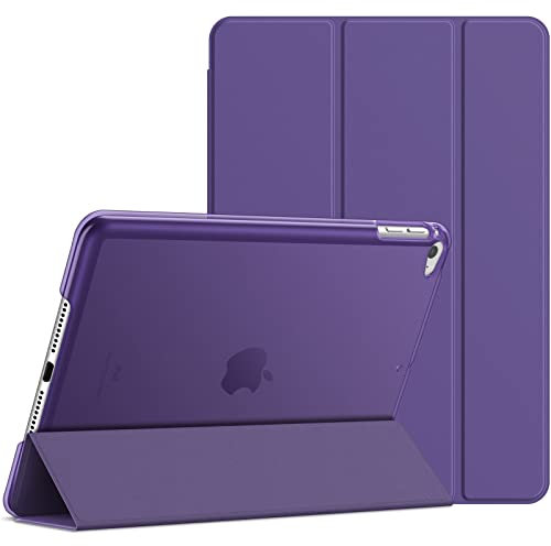 JETech Hülle für iPad mini 4, Schutzhülle mit Ständer Funktion und Auto Schlafen/Wachen (Violett)
