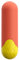 ROMP Riot Mini Vibratore Clitorideo | Da Massaggio Clitoride Capezzoli Zone Erogene | Formato da Viaggio | Resistente Agli Spruzzi | Ricaricabile | Giochi Erotici Uomo Donna Coppie