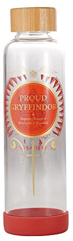 Harry Potter - Fier Gryffondor - Bouteille d'eau en Verre 500ml