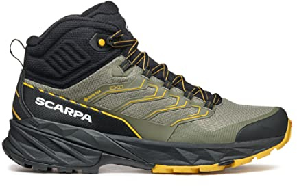 Scarpa Herren Rush Mid 2 GTX Schuhe, moss-Sulphur, 40