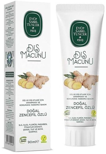 EYUP SABRI TUNCER Natural Ingwer Extract Zahnpasta, 90 ml