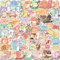 Bric Dodo 50 Stück Snail Aufkleber Auto Laptop Telefon Gitarre Skateboard Motorrad Fahrrad Snail Stickers Set Vinyl Wasserdicht Aesthetic Aufkleber für Jugendliche Kinder Erwachsene