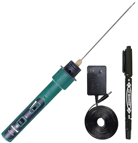 WINONS Taglia Polistirolo a Filo Caldo con Regolatore di Temperatura 18W, Taglierina per Schiuma a Coltello Caldo utilizzabile anche come e Strumento per Tagliare il Polistirolo