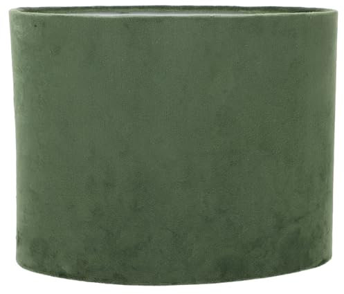 VILLCASE Pantalla De Lámpara De Tela Verde Pantalla De Lámpara De Construcción De Araña Con Forma De Cilindro De Tambor Para Lámpara De Mesa Lámpara De Pared Sala De Estar Y Dormitorio