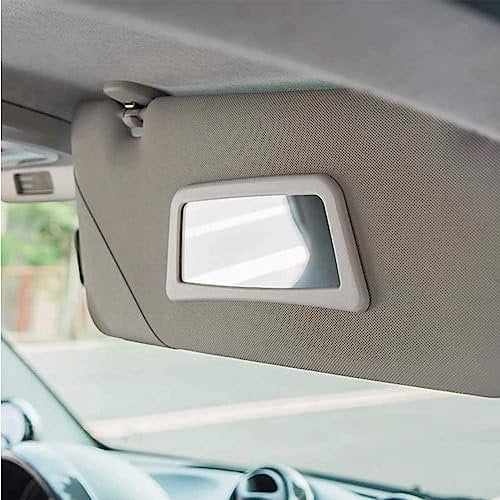 1 Stück Auto Sonnenblende Schild Spiegel HD Make-up Spiegel Innendekoration Zubehör, Für Smart 453 451 Fortwo Forfour 2009-2020,B