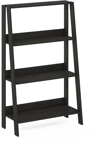 Furinno Ladder Scaffale per libreria a scala, a 4 livelli, Espresso
