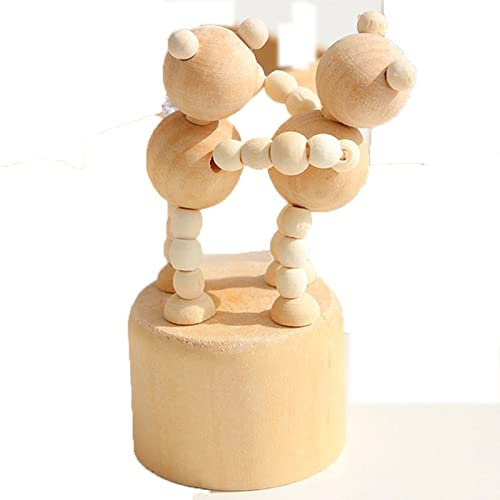 Cenz-888 Dekorative Ornamente Artwork bewegliche Marionette Figur Desktop Ornamente niedliche Schnecken Hund Statue Handwerk Spielzeug Geschenke Home Decoration Dekorative Statue (Color : C)