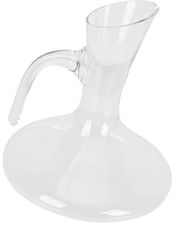 Alipis Dekanter Weinspender Aus Glas Weinkrug Krug Für Rotwein Weinbehälter Karaffe Trennwand Whiskyspender Wasserkrug Glas Für Rotweinkrug