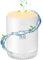 Humidifiers for Bedroom air Humidifiers for home Small Plants baby Humidifier Indoor Portable Cool Mist Mini Room Humidifier Travel Desk 350ml (White)