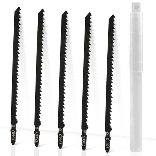 Set Di Lame Per Seghetto Alternativo Lame Seghetto Alternativo Legno Lama Per Seghetto Professionale Per Taglio Legno Metallo Compatibile Con Maggior Parte Delle Marche (T744D)