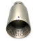 Auspuffblenden 1 Stück Matt Edelstahl Auspuffblende Universal Auspuffrohr Schalldämpfer Endrohr Für Golf 7 Für Golf R Für GTI Auspuffblende(76-114MM)