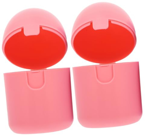 SAFIGLE 2 Stück Menstruationstassen Aufbewahrungsbox Aus Mikrowellen Geeignetem Material Tragbarer Dampf Organizer Für Damen Persönliche Hygiene