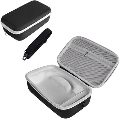 JOYSOG Étui de transport rigide pour enceinte portable JBL Charge 6 - Sac de rangement de voyage avec bandoulière (gris)
