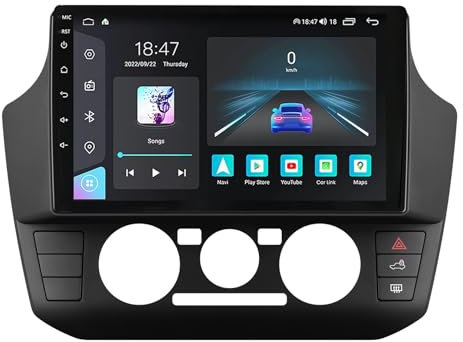 Radio para coche Android 14 pantalla táctil Unidad Principal estéreo Coche 9 pulgadas 2 DIN Autoradio para VW Volkswagen UP!(2017-2023) controles volante navegación GPS multimedia Bluetooth cámara AHD