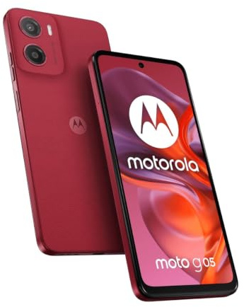 Motorola Moto G05 8 + 256 Go DS prune rouge pb6l0032ro