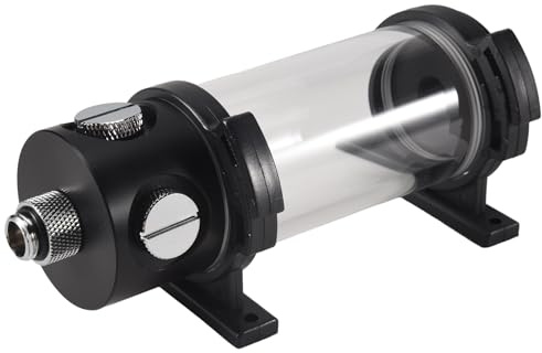 Phyachelo Acryl Zylinder Reservoir Wassertank G1 / 4 50Mm X 140Mm Für Pc Flüssigkeit Kühlung Wasser Kühlung Kit Für Computer CPU