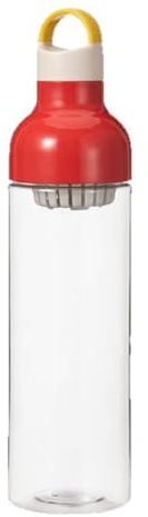 Osmond Large Capacity Cold Brew Kettle Home Cold Brew Fruit Tea Pot Leak-Proof Tea Cold Brew Cup Red